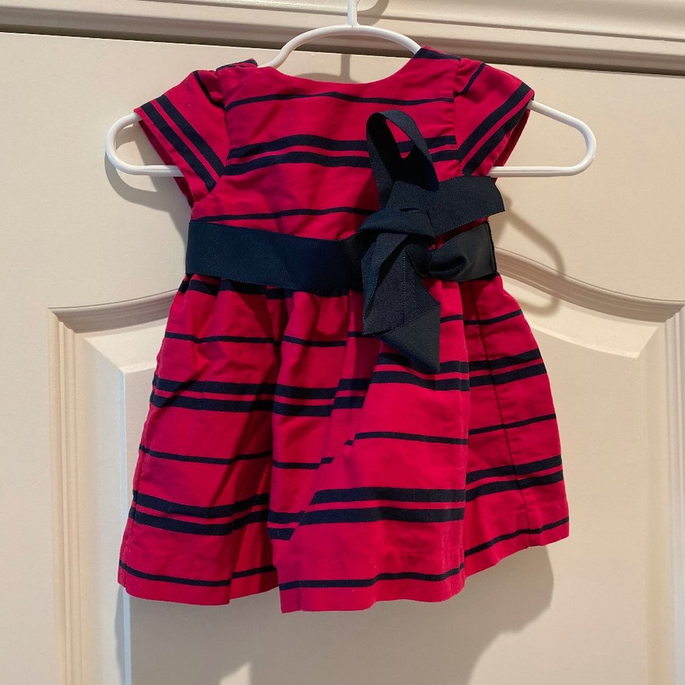 Ralph Lauren Dress Pink & Navy 3m